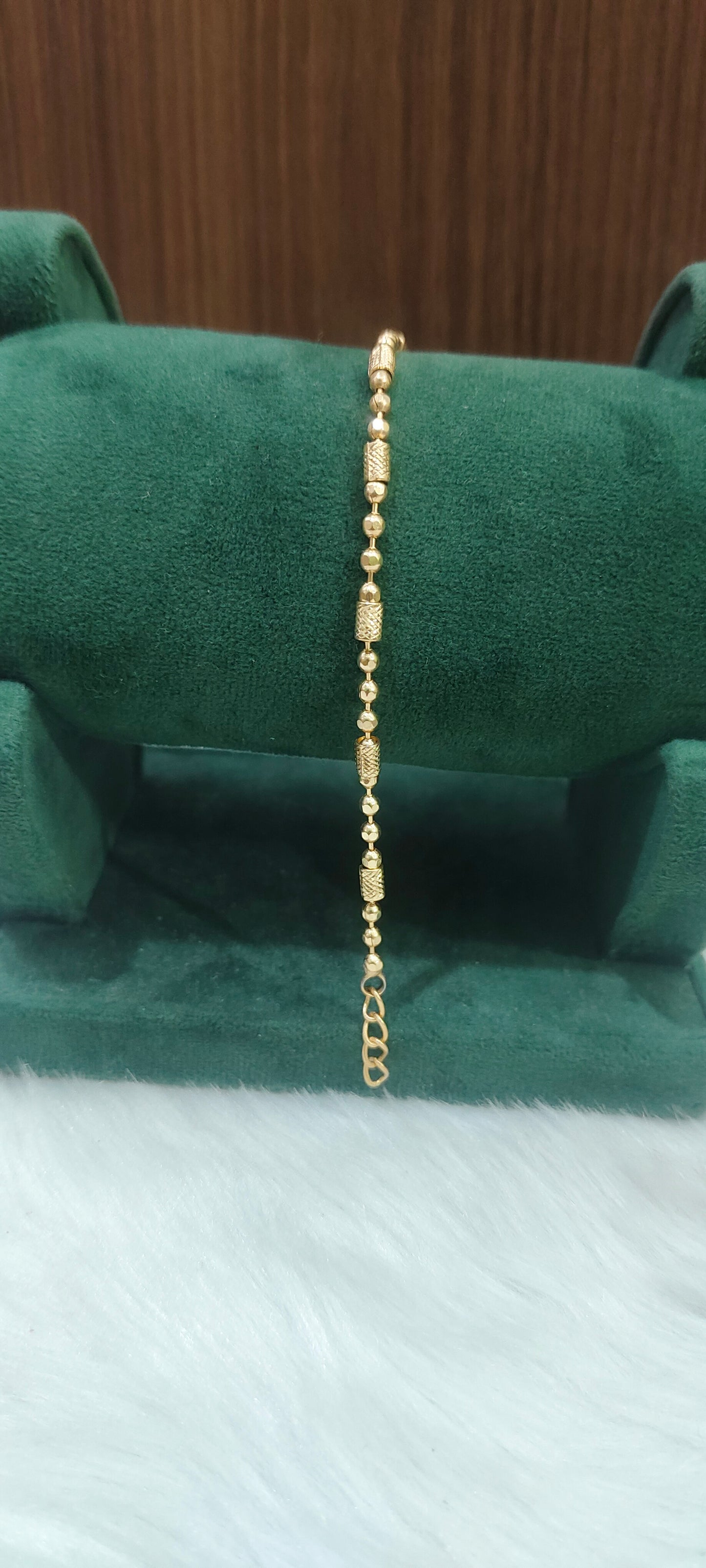 Pure panchaloham unpolished ladies bracelet