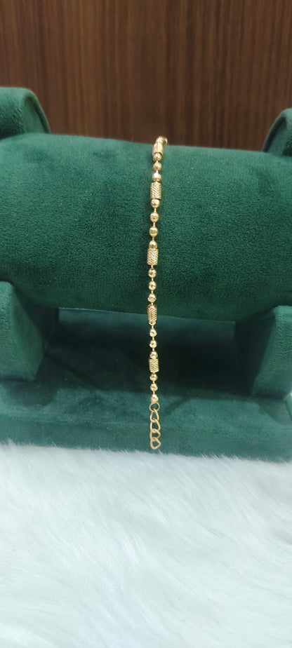 Pure panchaloham unpolished ladies bracelet