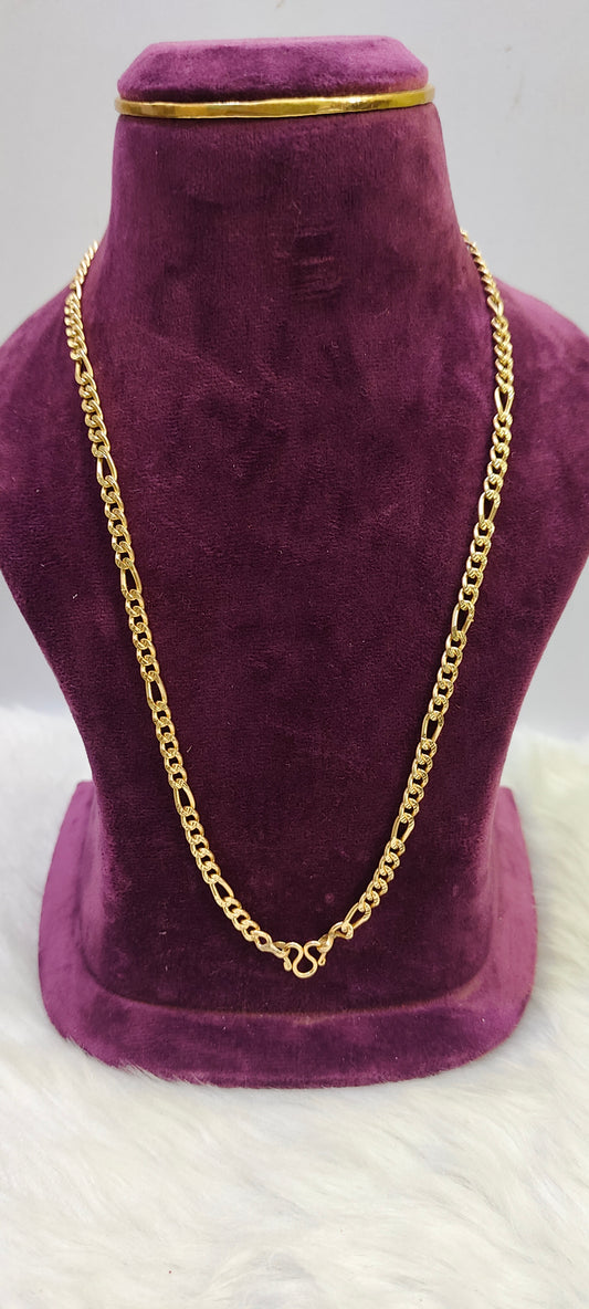 Pure panchaloham unpolished 20" length mens chian