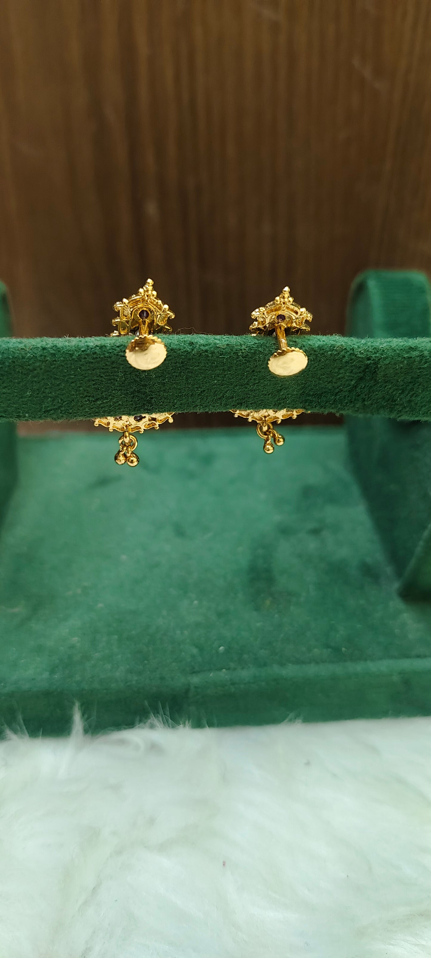 Premium micro gold plated daily wear earrings